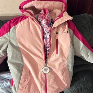 Swiss tech girls coat